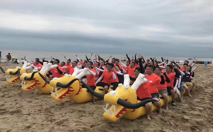 海边沙滩团建趣味游戏沙滩趣味运动会